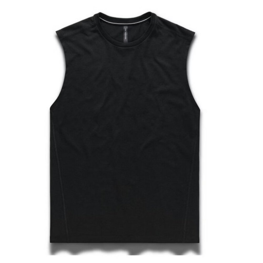 Ten Thousand Men's Black Durable Muscle Tee Tank Top